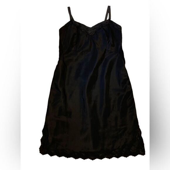Vintage Barbizon Black Slip XS - Picture 5 of 8